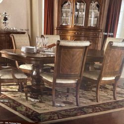 Formal Dining Room Set Table with 8 Chairs