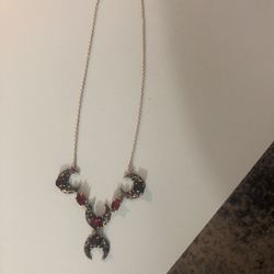 Antique 925 sterling silver necklace