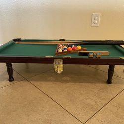 Tabletop Mini Pool Table 36”X19” 