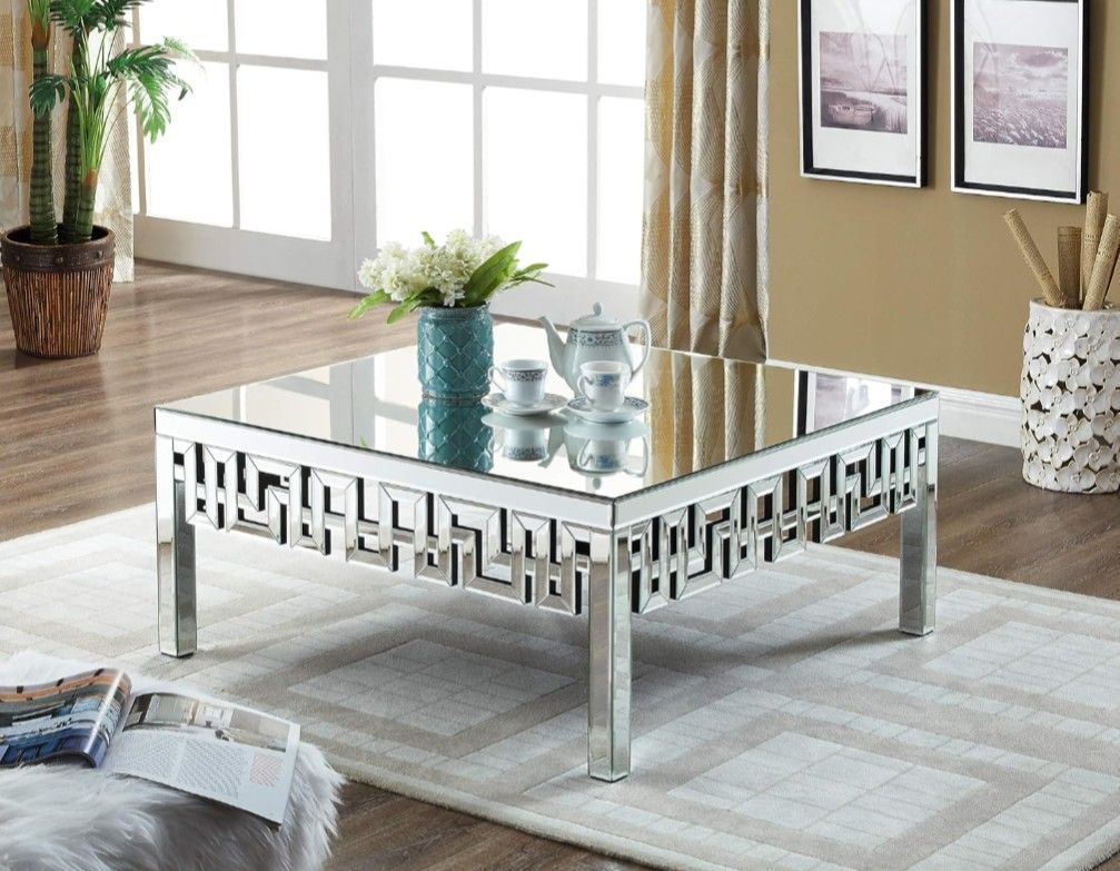 Meridian Mirror Top Coffee Table