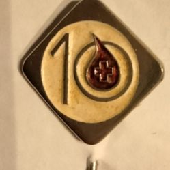 OLD Croatia Blood Doner Stick Pin