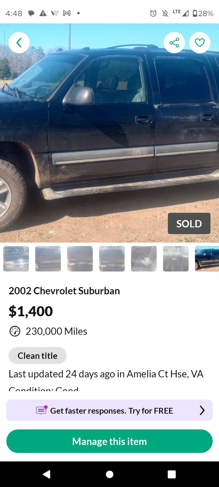 2002 Chevrolet Suburban
