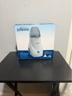 Dr. Brown's Deluxe Baby Bottle Warmer and Sterilizer for Formula, Breast Milk, and Baby Food Jars