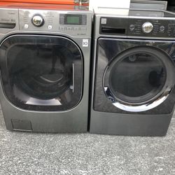 Lg Washer And Dryer Kenmore Elite Electric 