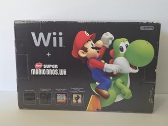 New Super Mario Bros Wii Console