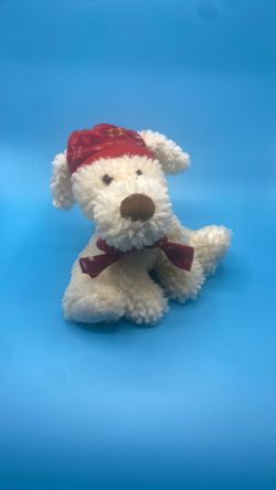 winter dog plush