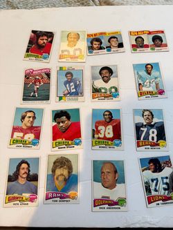 1974 Topps, NFL, trading cards, all included