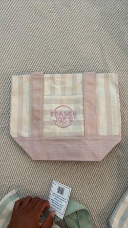 Trader joe mini canvas bag