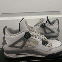 Jordan 4 Retro White Cement