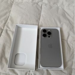 iPhone 15 Pro 256GB Unlocked!