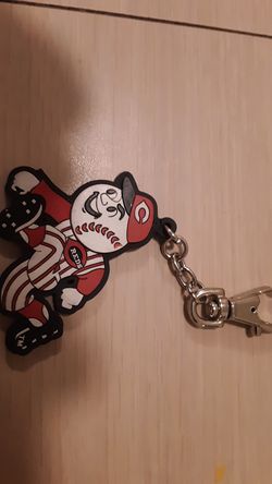 Vintage Cincinnati Reds keychain