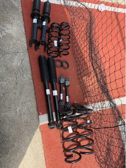 Model 3 Tesla suspension  RWD camber arms springs shocks like new