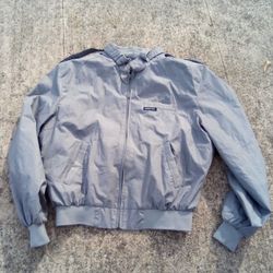 Grey Mens Jacket Vintage Members Only