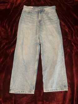 H&M Blue Baggy Jeans