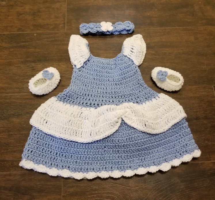 Cinderella Inspired Outfit Newborn Size 