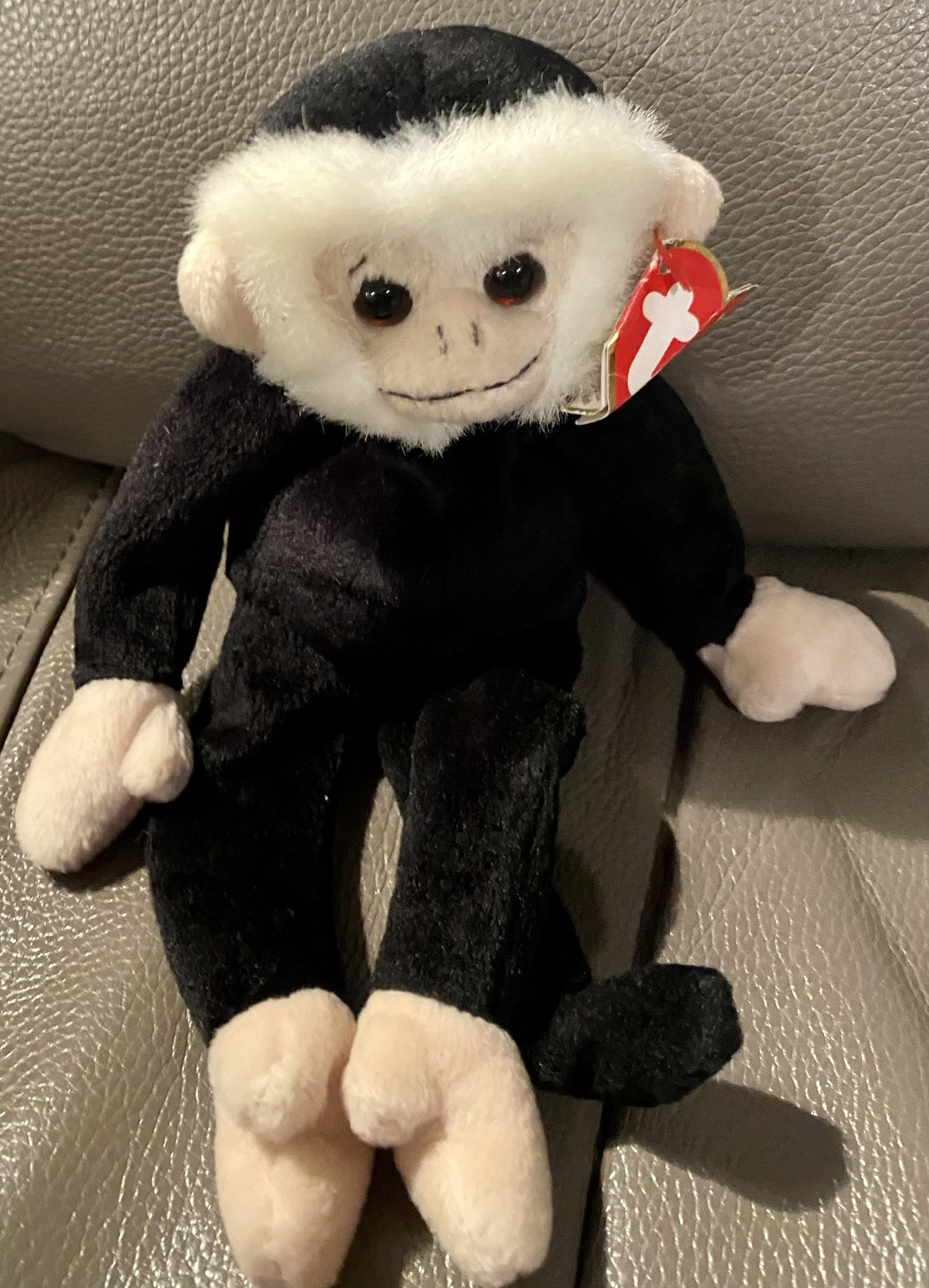 Monkey beanie baby