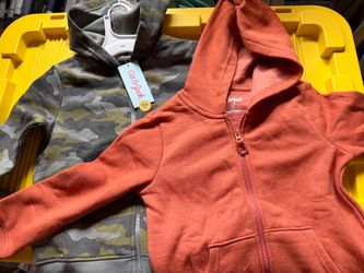 Cat & Jack Kids Zip-Up Hoodies – Set of 2, size 4T