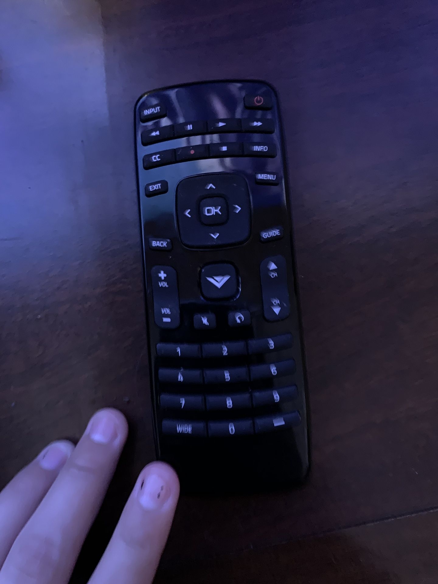 Vizio remote control