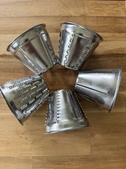 SALAD MASTER KEEN KUTTER, Cone Head, Replacements, set of 5, VINTAGE
