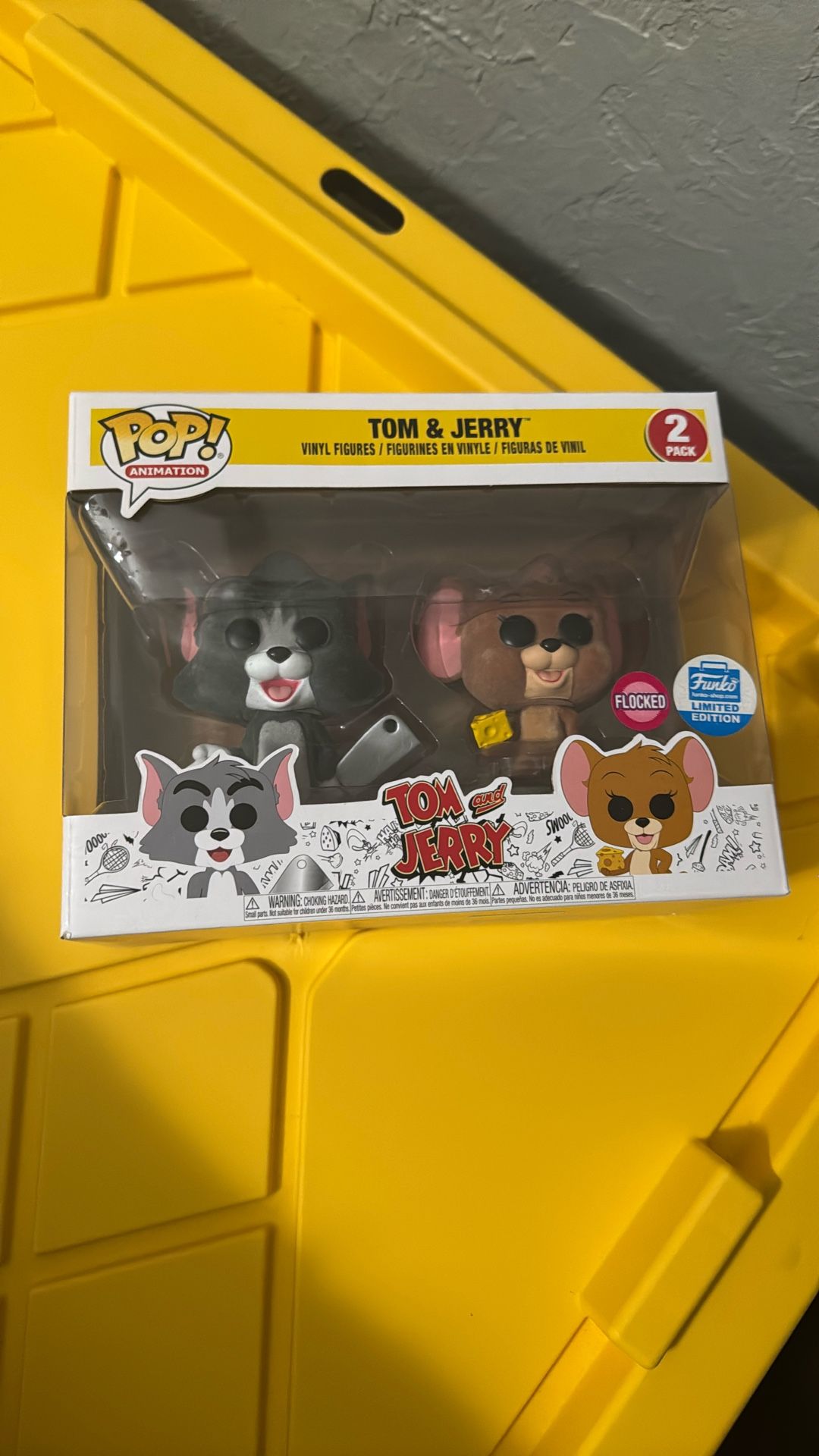 Tom and Jerry Funko 2 Pack