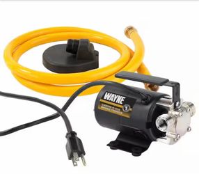 Wayne Chrome-Plated Bronze Transfer Utility Pump