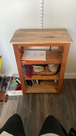 3 Tier Shelf Wood