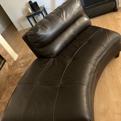 Dark Brown Corner Couch