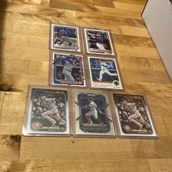 Pete Crow Armstrong Baseball Card Lot (7)