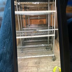 Rolling Wire Shelves