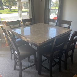 Dining Table With Eight Chairs