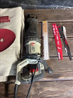 Porter Cable Reciprocating Saw with Blades