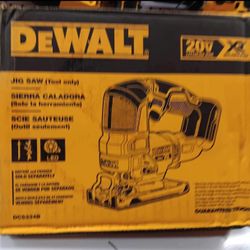 Dewalt New Jig Saw XR Brushlesss