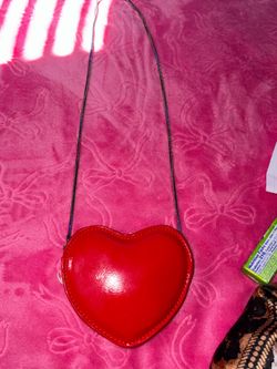 Heart shaped purse from zara