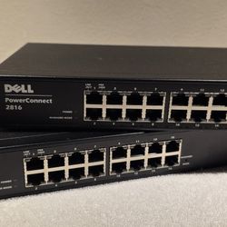 Dell 16-Port Gigabit Network Switch (PowerConnect 2816)