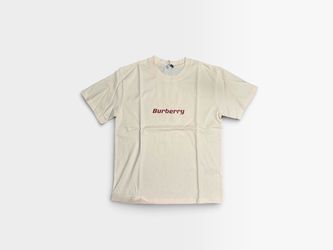 Burberry Cream Logo T-Shirt