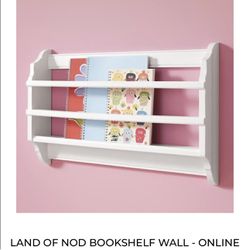 Crate And Barrel Bookshelf – Land Of Nod (2 Available)