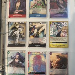 Lot of mint One Piece Cards