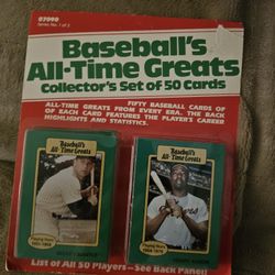 Baseball Alltime Greats Set Sealed