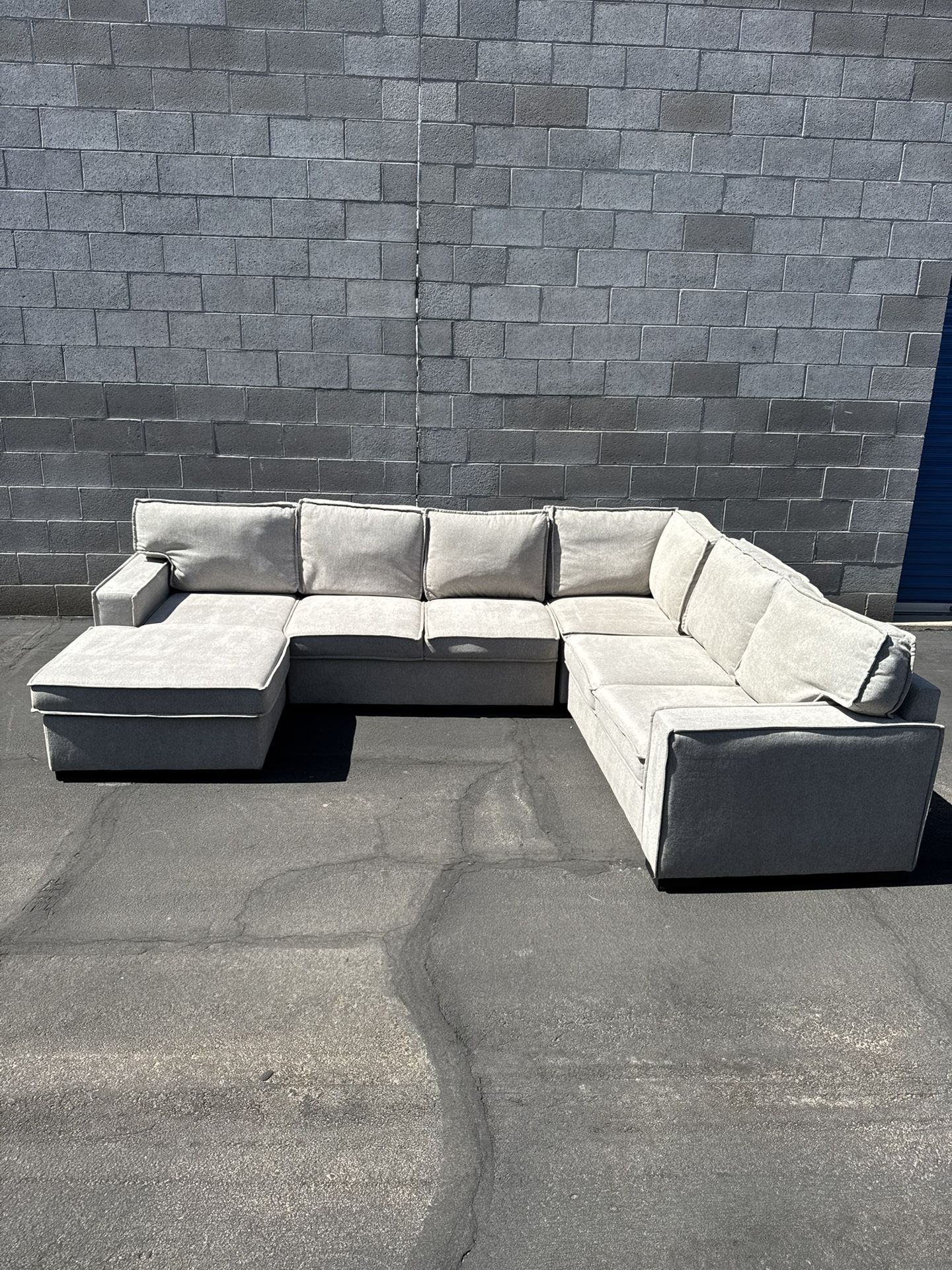 Modern Grey Sectional