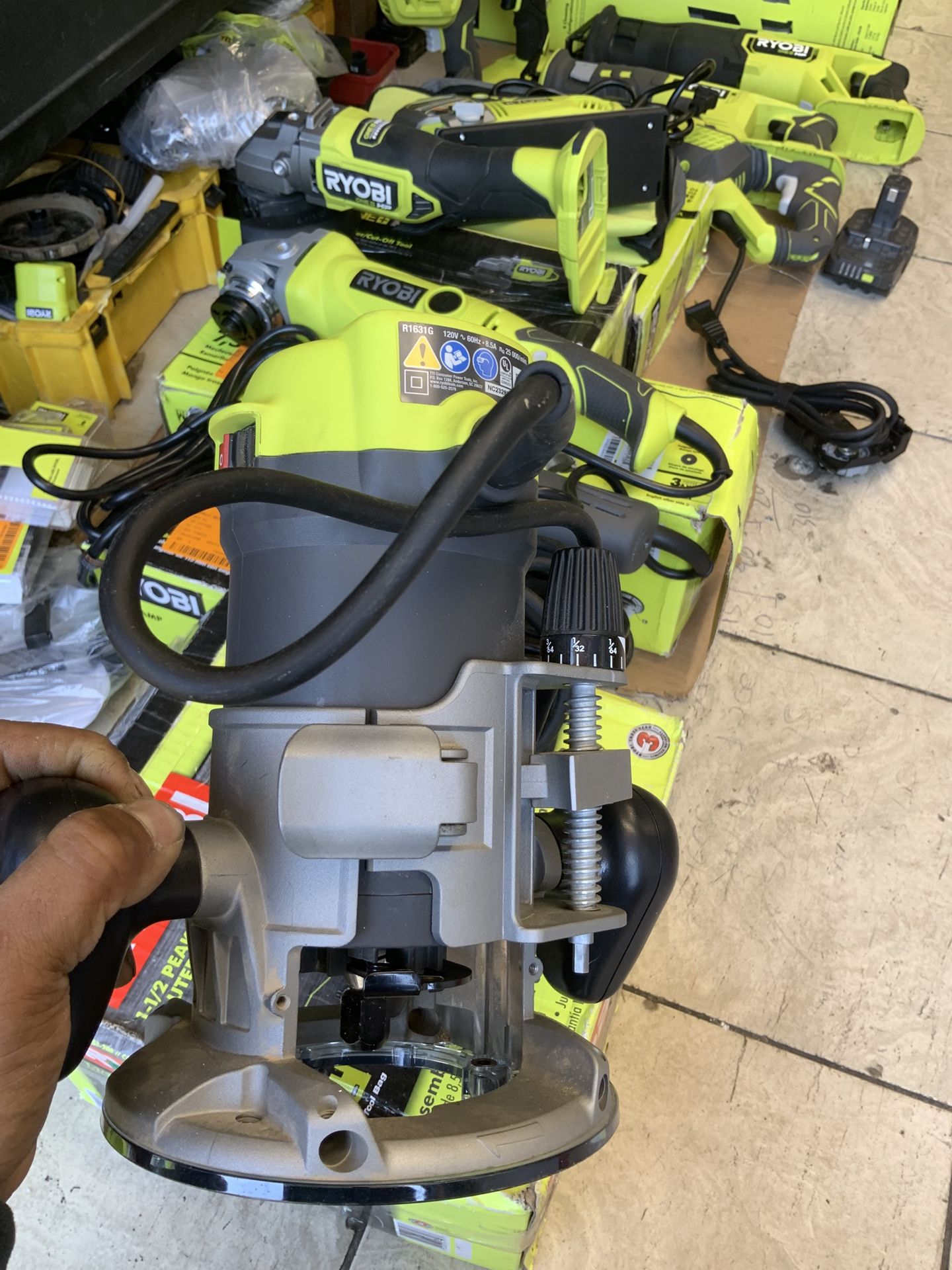 Ryobi Electric 1 1/2 Peak HP Router