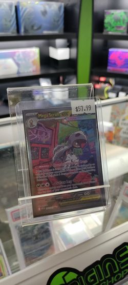 Mega Scrafty EX Pokémon Trading Card