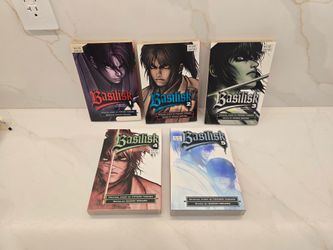 Basilisk Manga Volumes 1-5 Del Rey