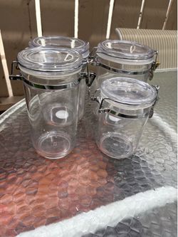 Set of four canisters
