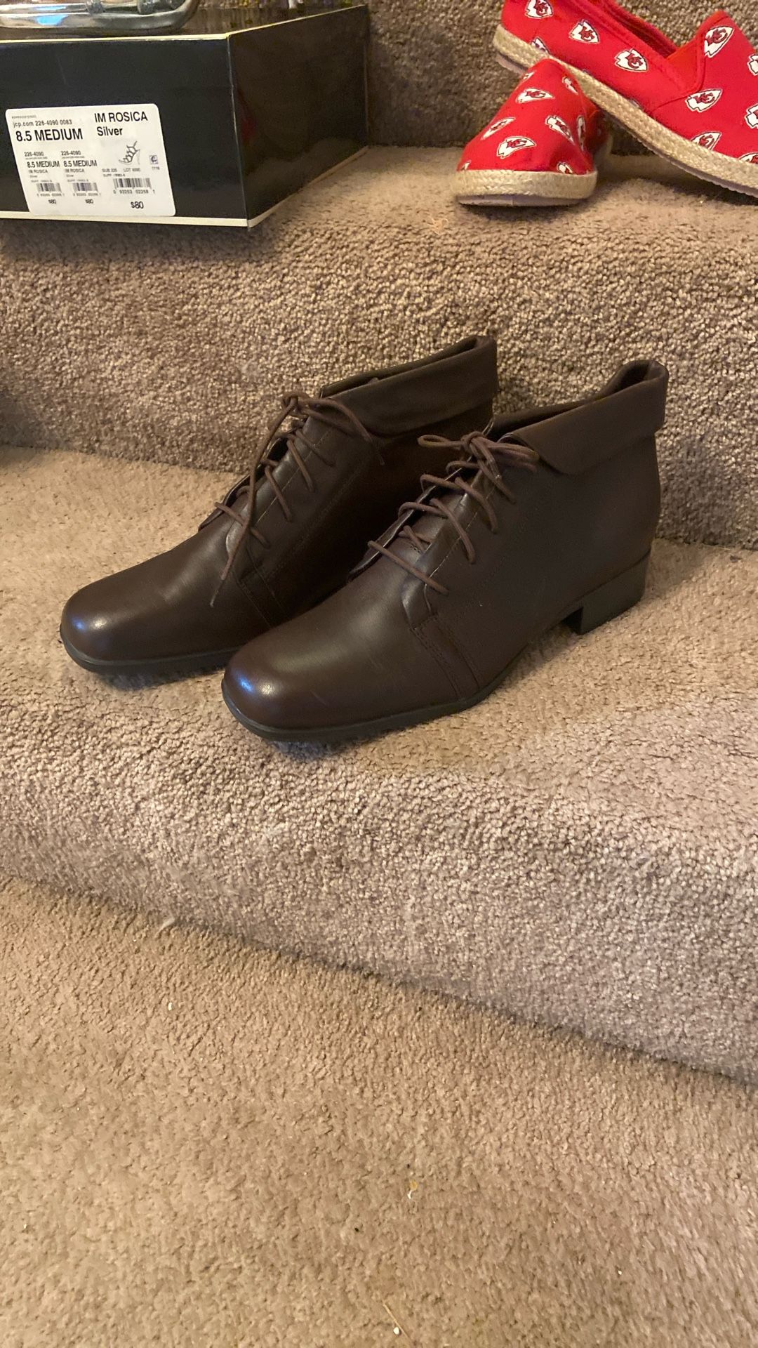 Chocolate Brown Women’s Ankle Boots