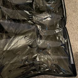 Cloth Under The Bed Divided Shoe Storage Container Bag With Zipper