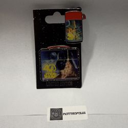 Disney 40th Anniversary Star Wars Pin - Lunch Box And Beverage Canister Limited Edition