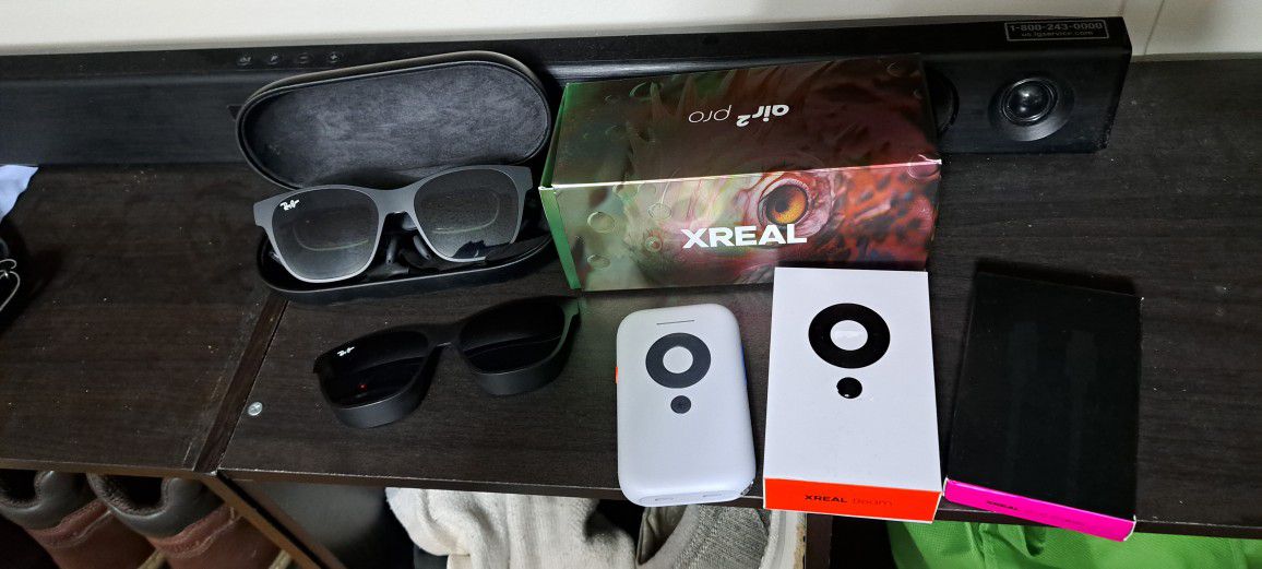 Xreal Air 2 Pro Glasses w/ Xreal Beam Combo 