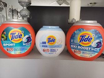Tide Pods 25XL or 42 ( $11each Firm)