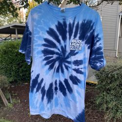 Tie-Dyed Men’s XL Bud Light Seltzer Shirt