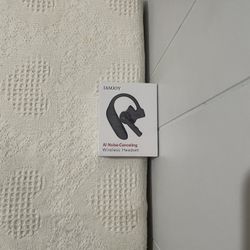 IAMJOY AI Noise-Canceling Wireless Bluetooth Waterproof USB-C Ear-hook Headset